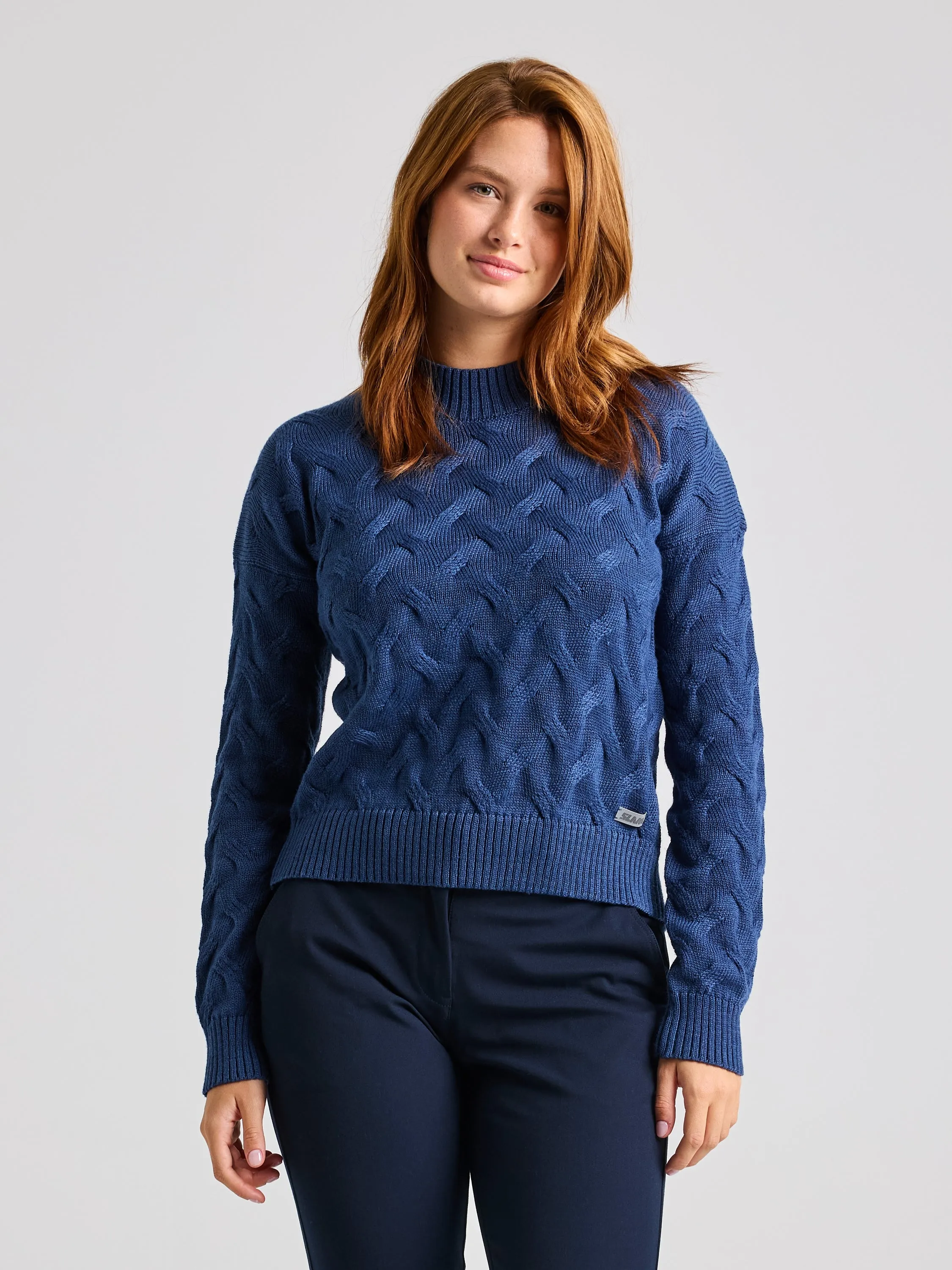SEAWOOL WOMAN CABLE JUMPER