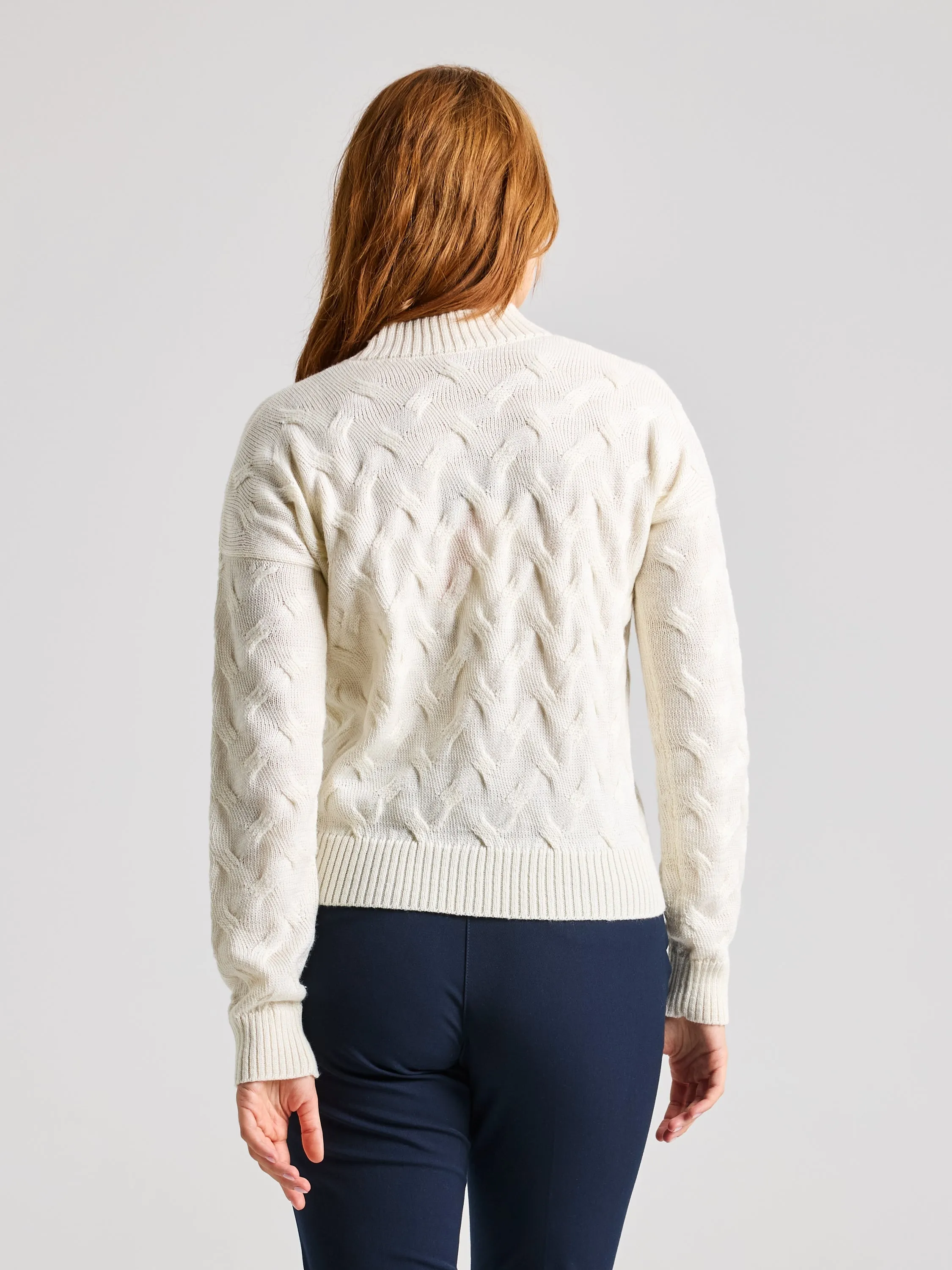 SEAWOOL WOMAN CABLE JUMPER