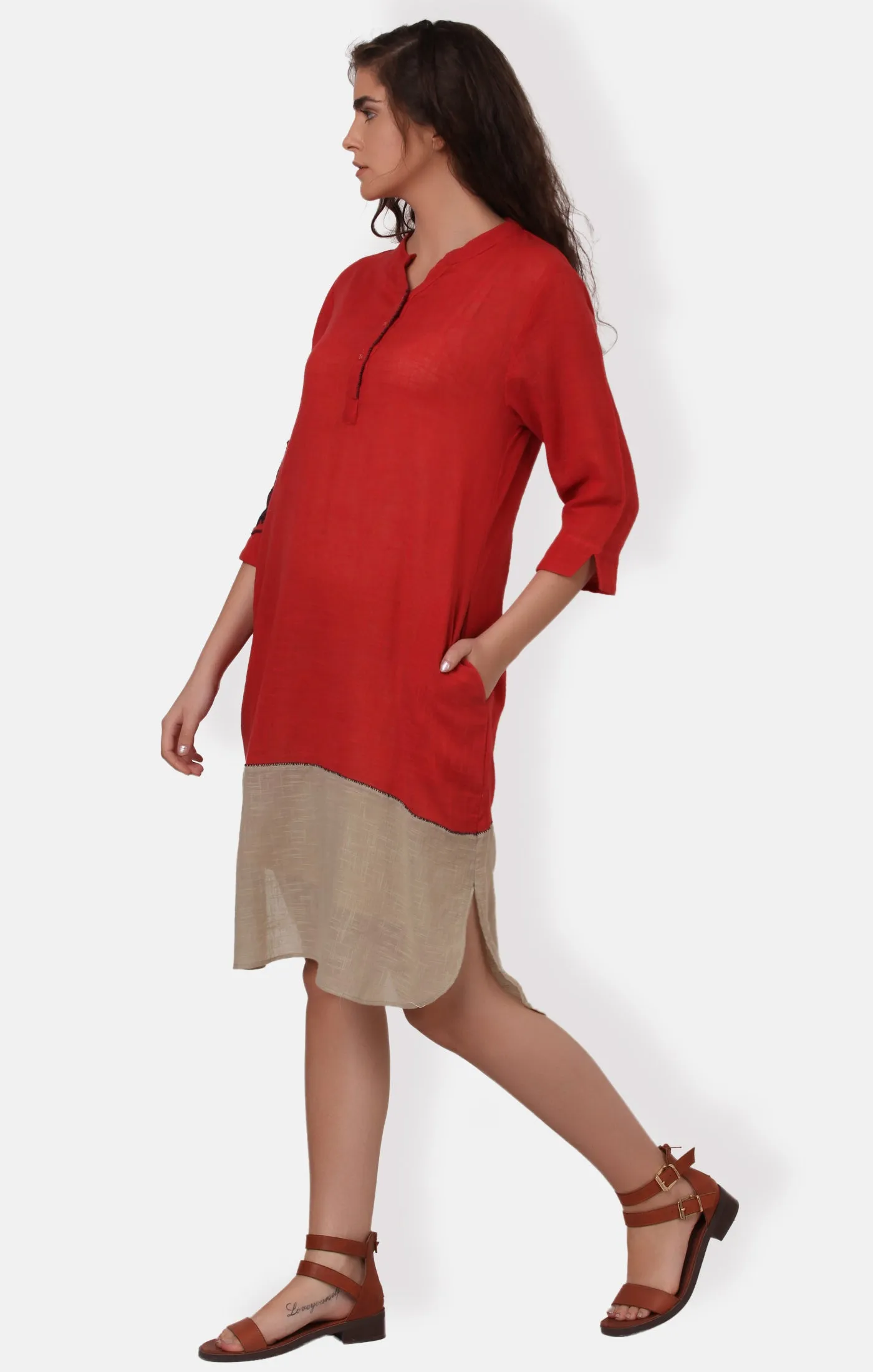 Shirt Dress Madder