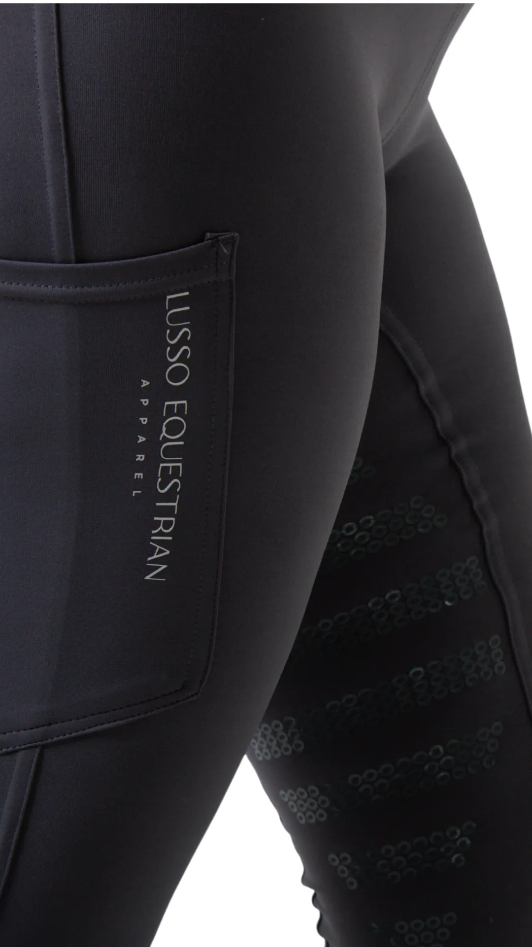 Signature Riding Leggings - Tornado Grey