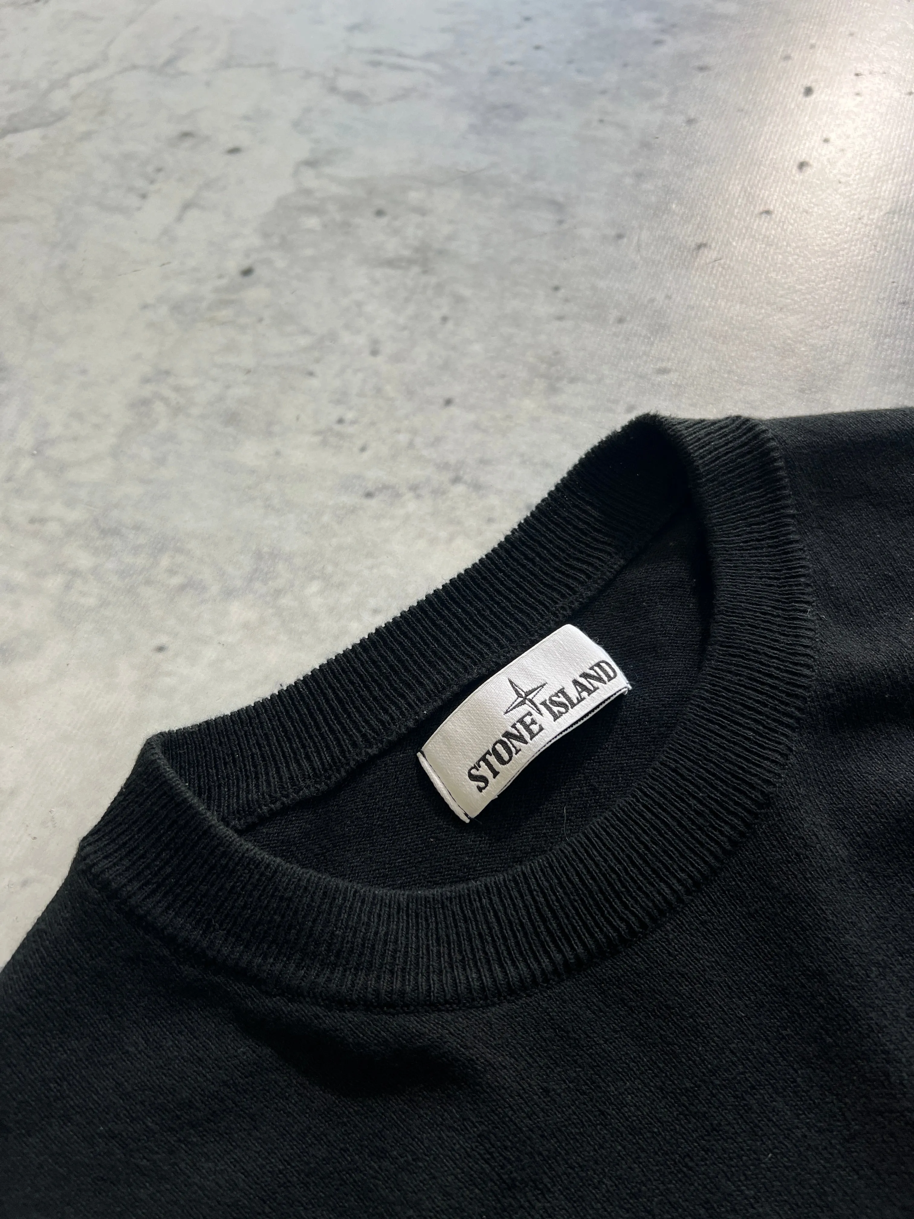 SS/21 Stone Island Nylon Pocket Crewneck Jumper (S)