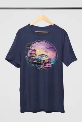 Sun Surf and a Vintage Ride Women's T-Shirt