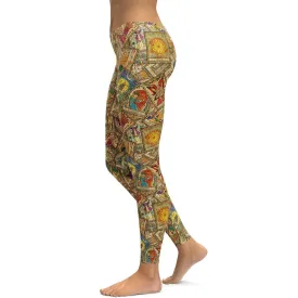 Tarot Cards Leggings