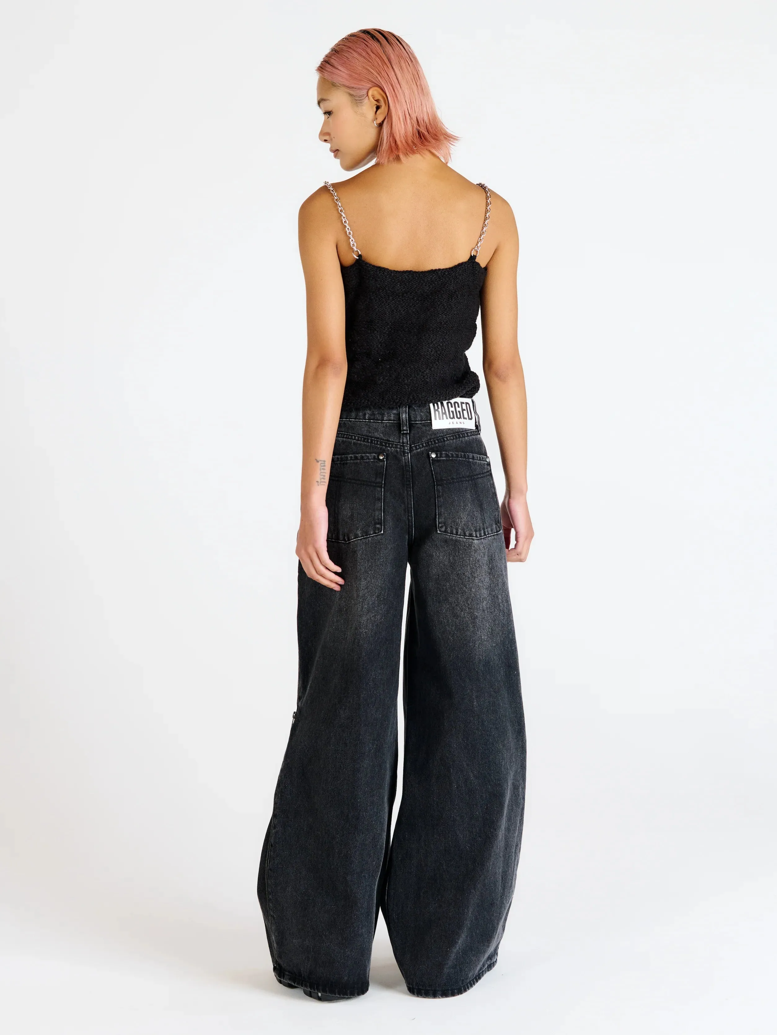 The Ragged Priest Jennifer Lace Knit Vest Top