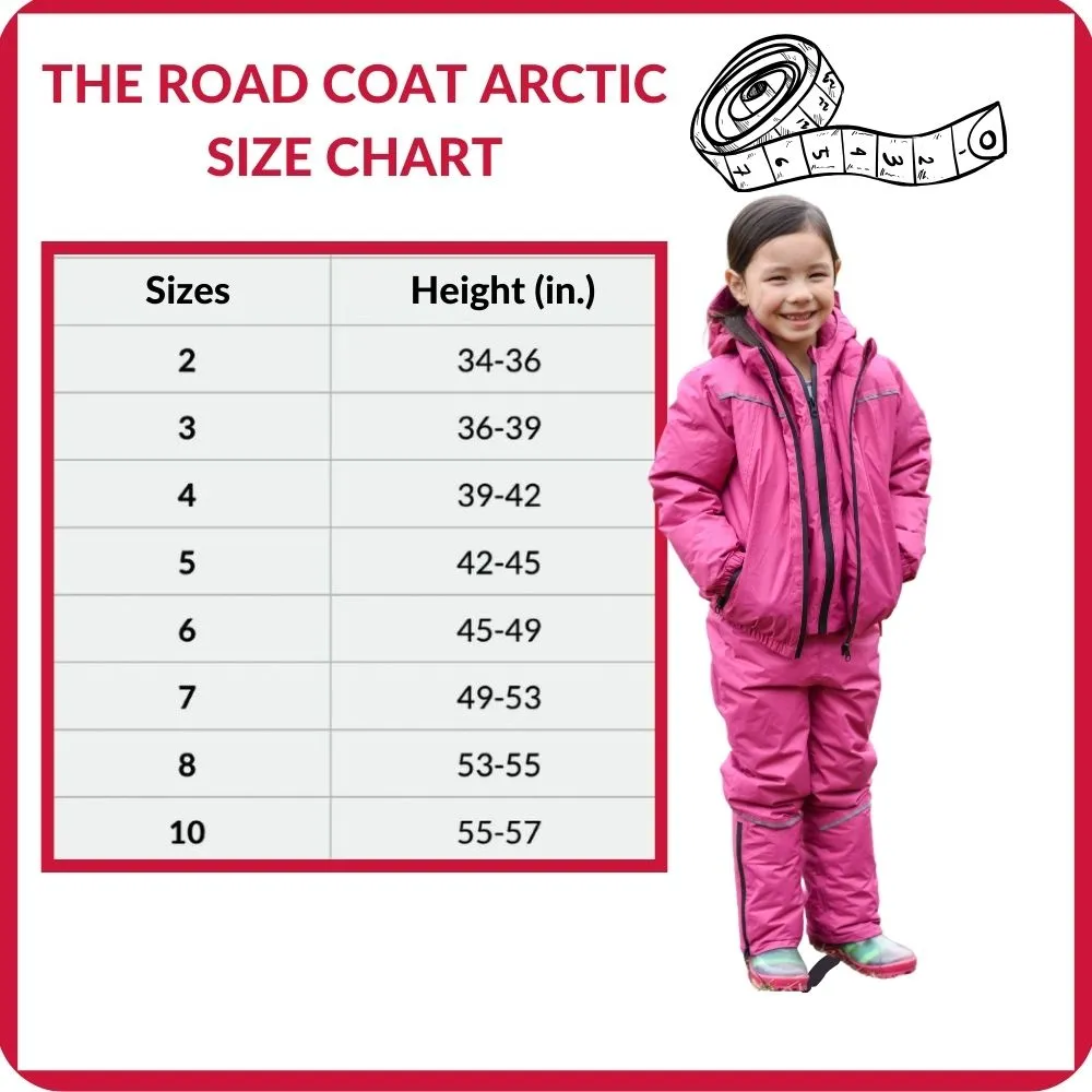 The Road Coat Arctic - Fuchsia