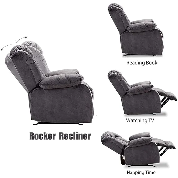 Urbino Premium Fabric Manual Recliner | Premium Fabric Manual Recliner
