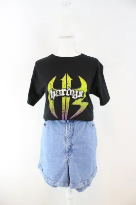 Vintage Black World Wrestling T-Shirt (S)