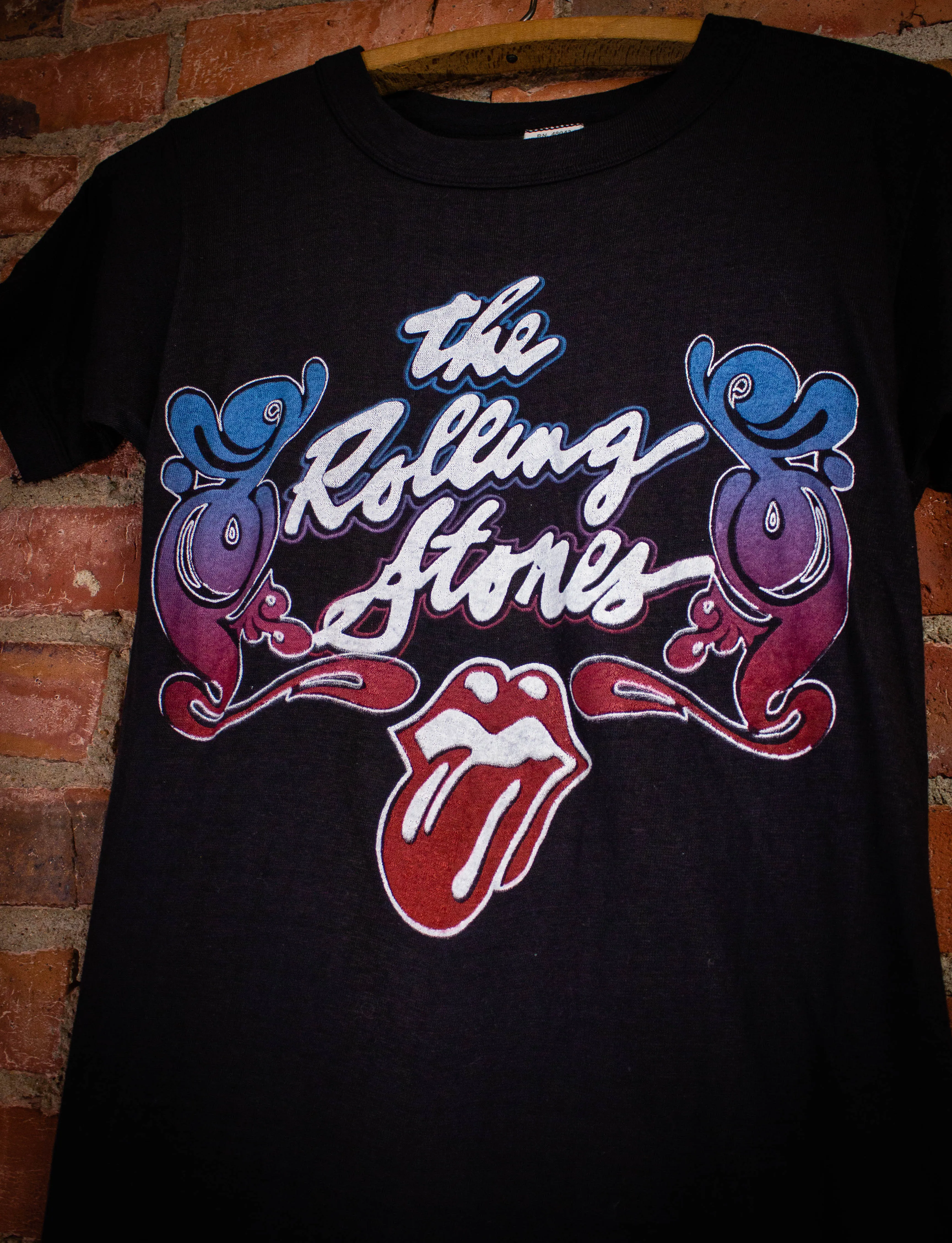 Vintage Rolling Stones Tour of '78 Concert T Shirt 1978 Black XS