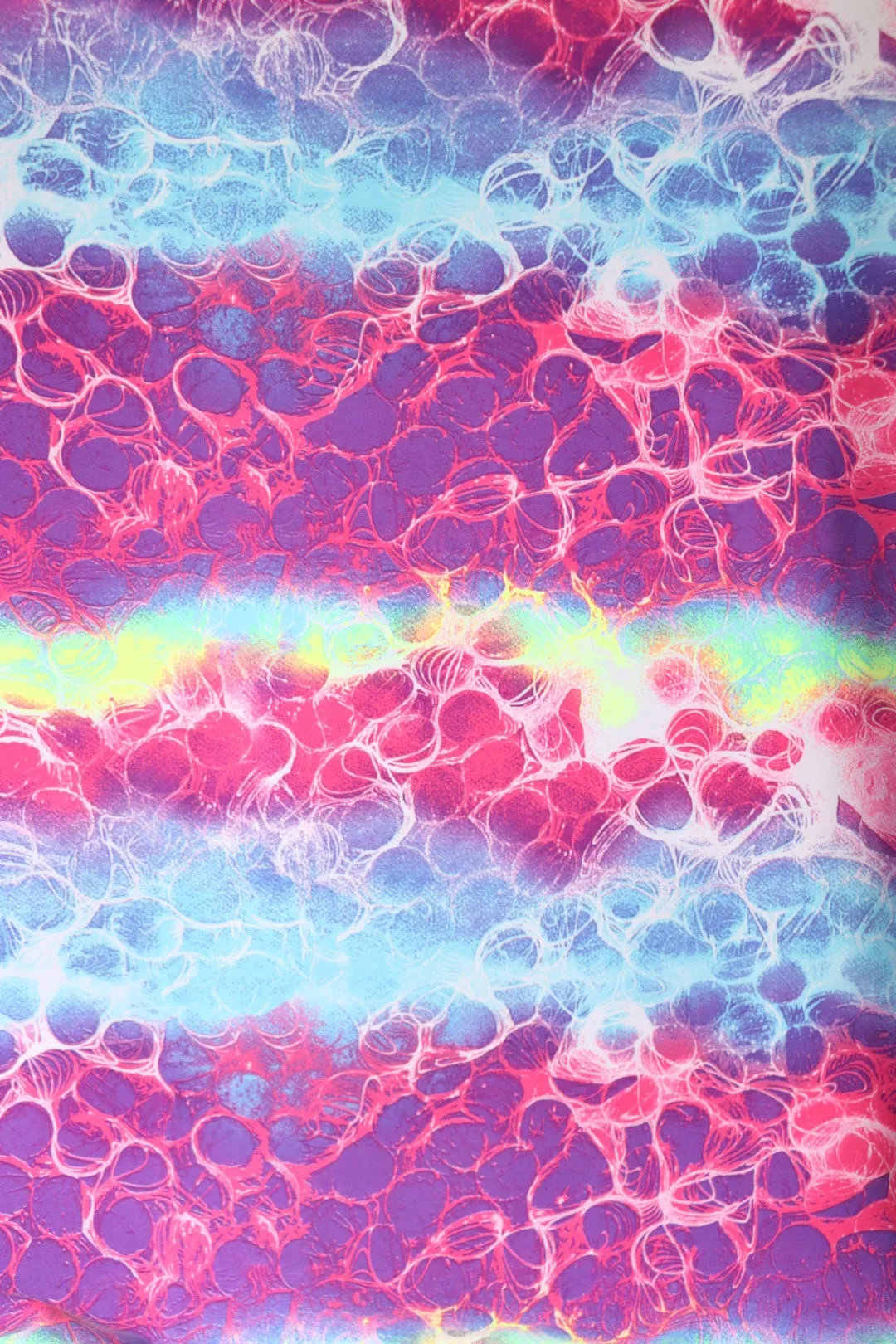 Violet Bubblescope Premium Athletic Nylon/Spandex