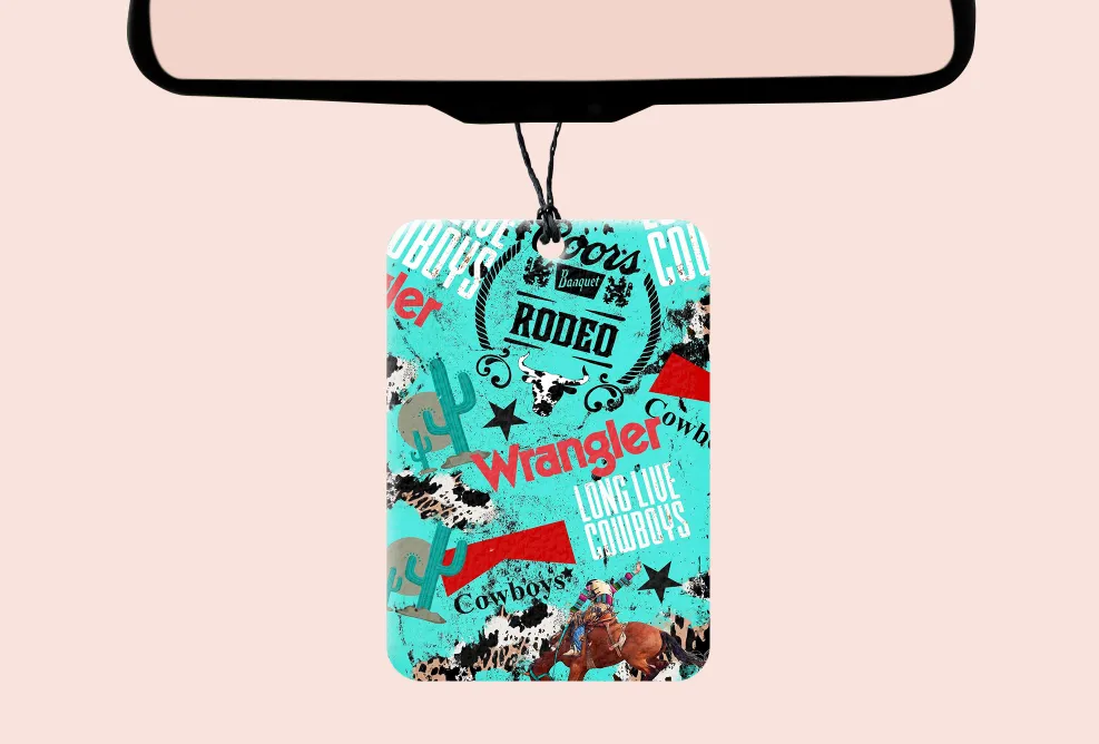 Western Misfits Boutique - Wrangler Car Felt Freshener