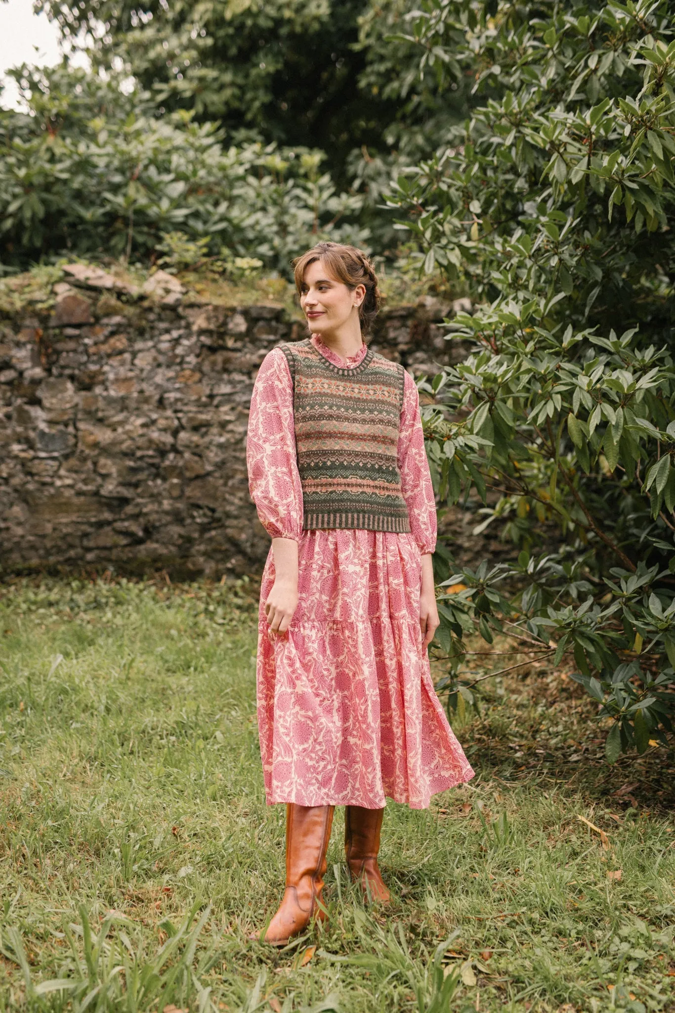 Westray Vest in Spangle
