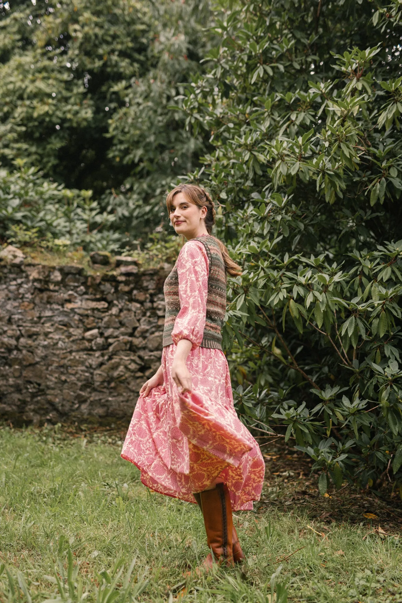 Westray Vest in Spangle