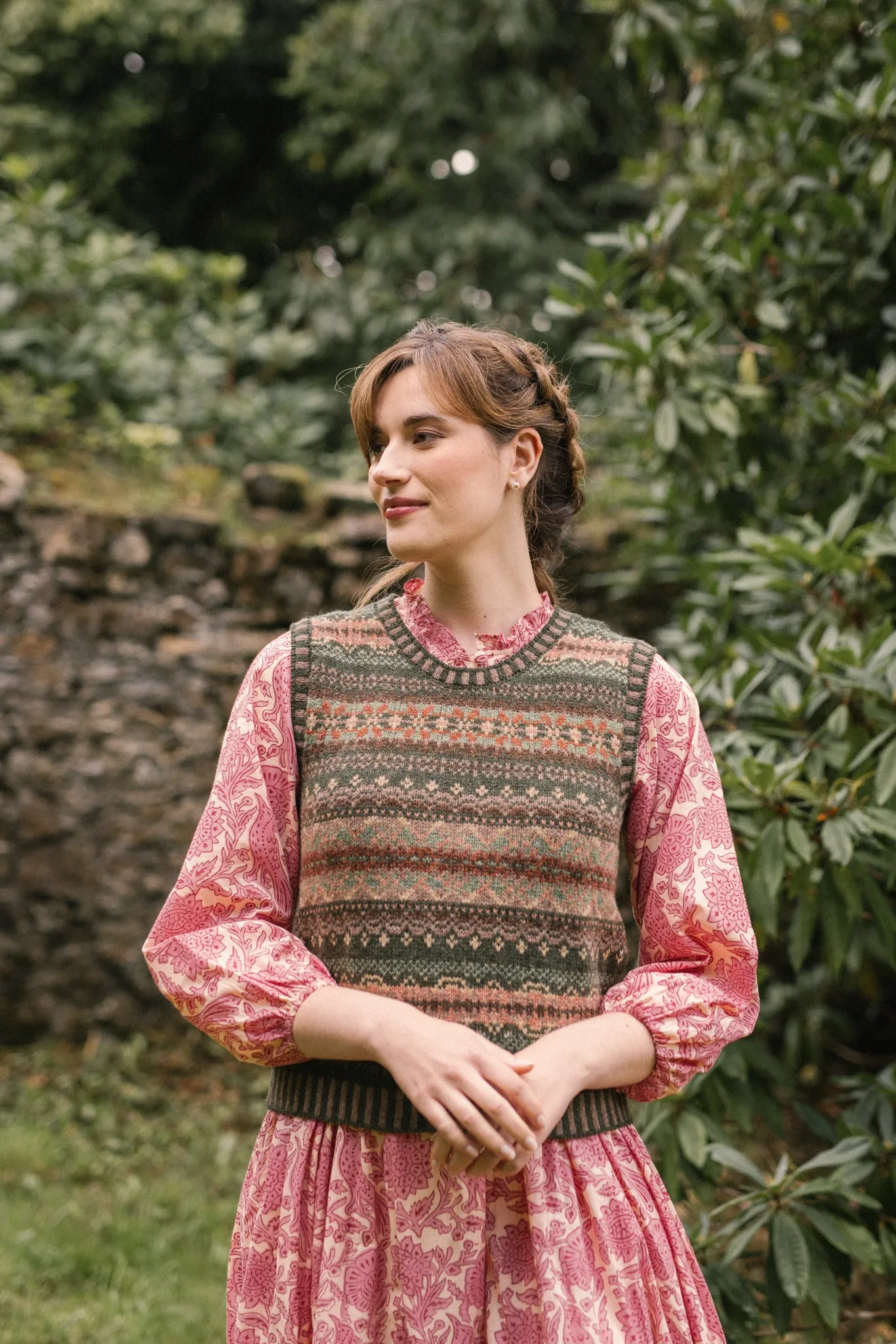 Westray Vest in Spangle