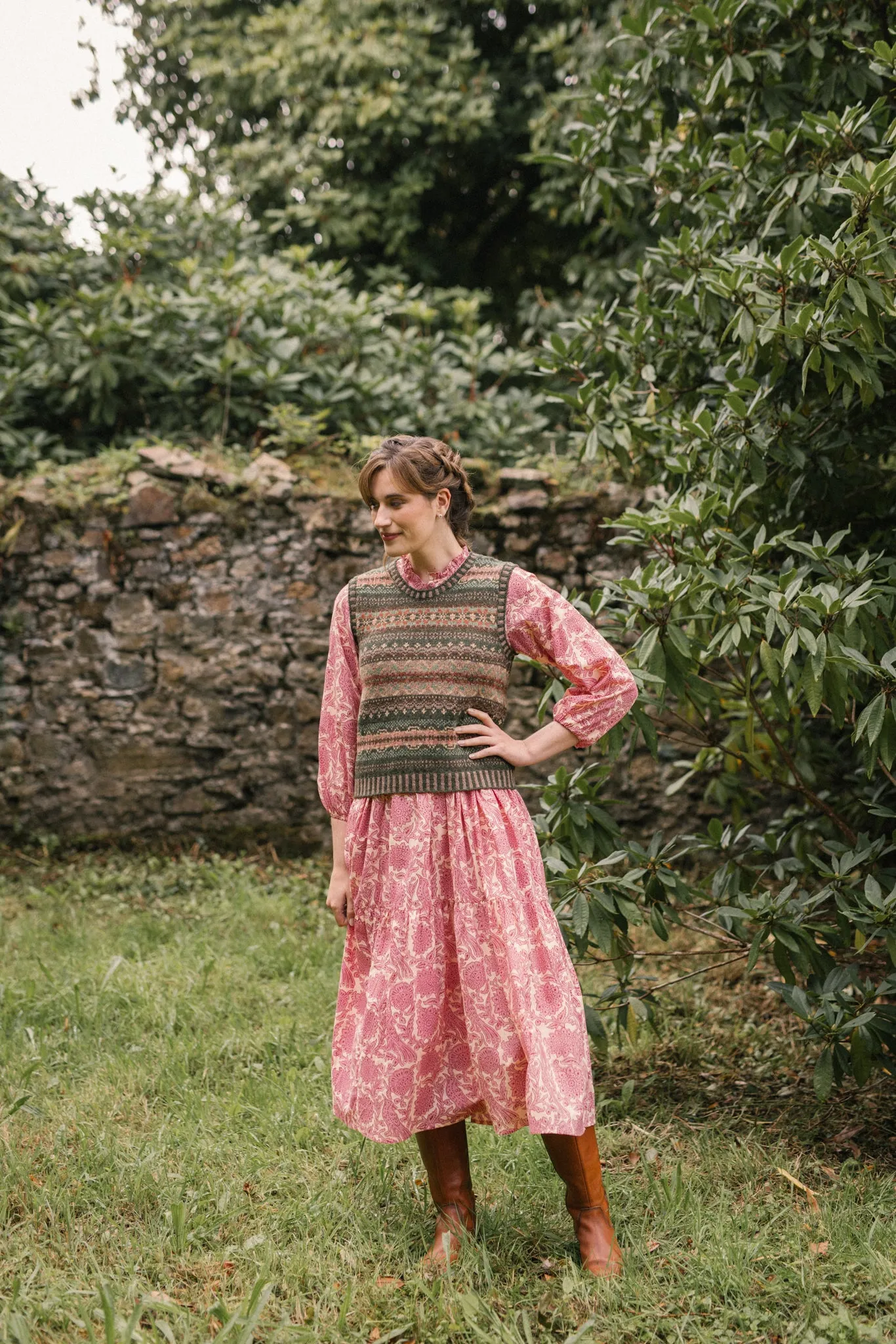 Westray Vest in Spangle