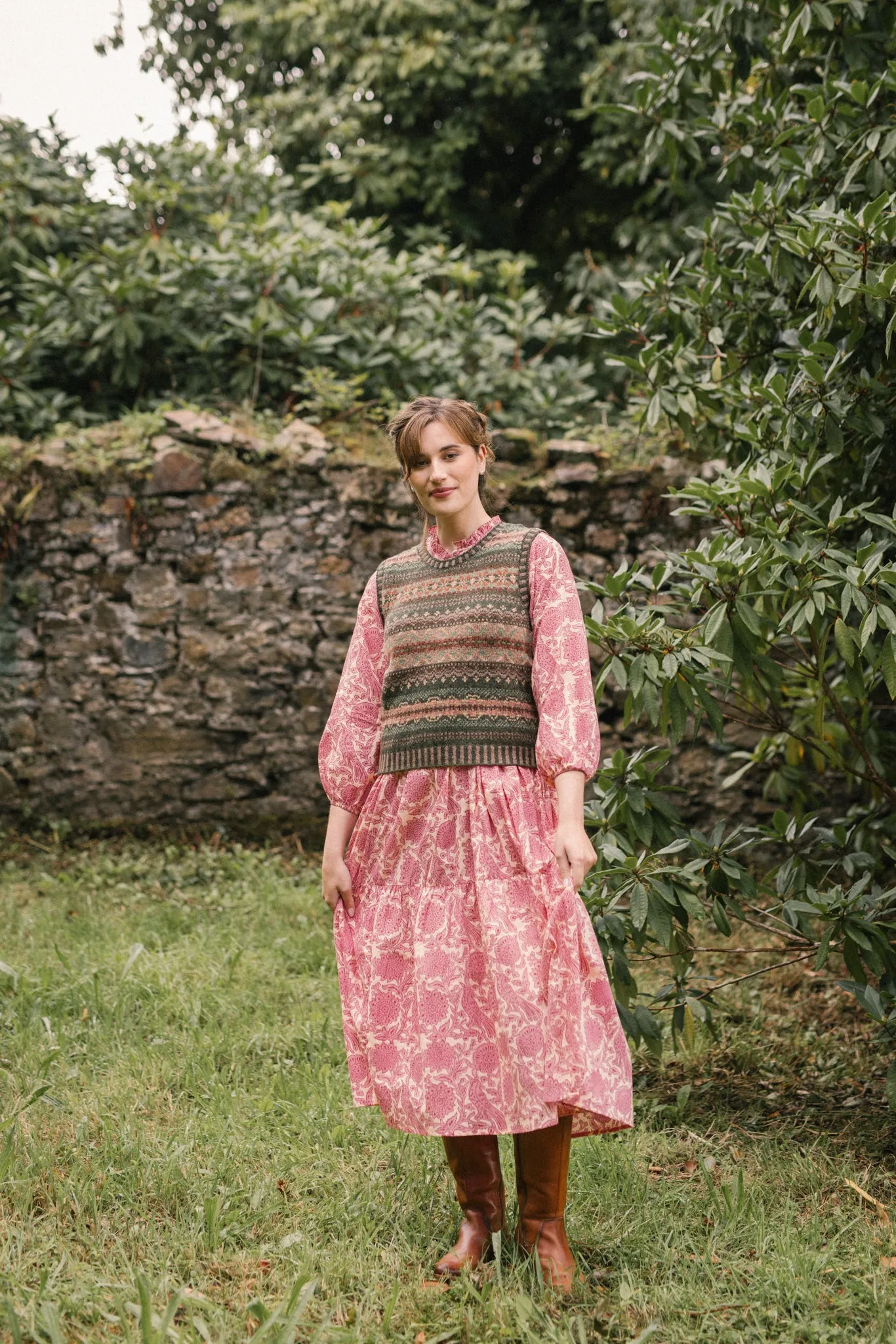 Westray Vest in Spangle