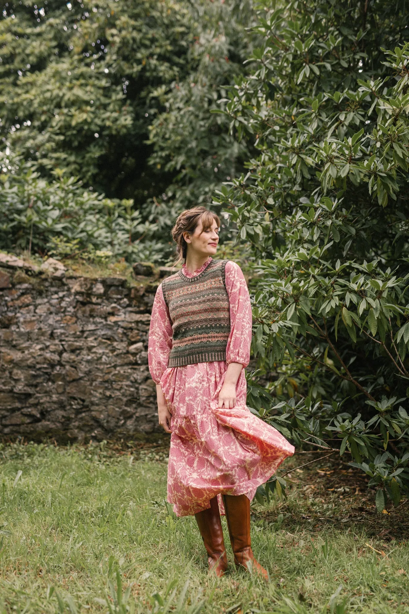 Westray Vest in Spangle