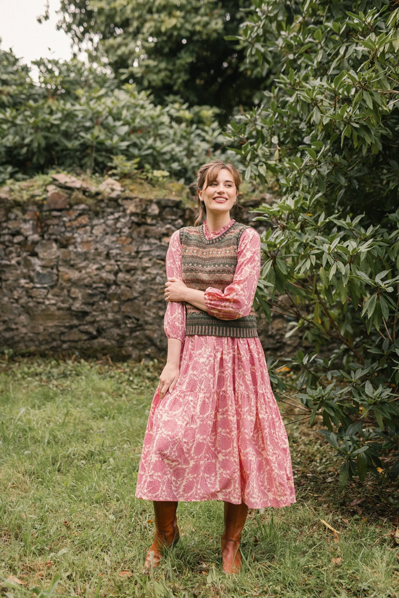 Westray Vest in Spangle