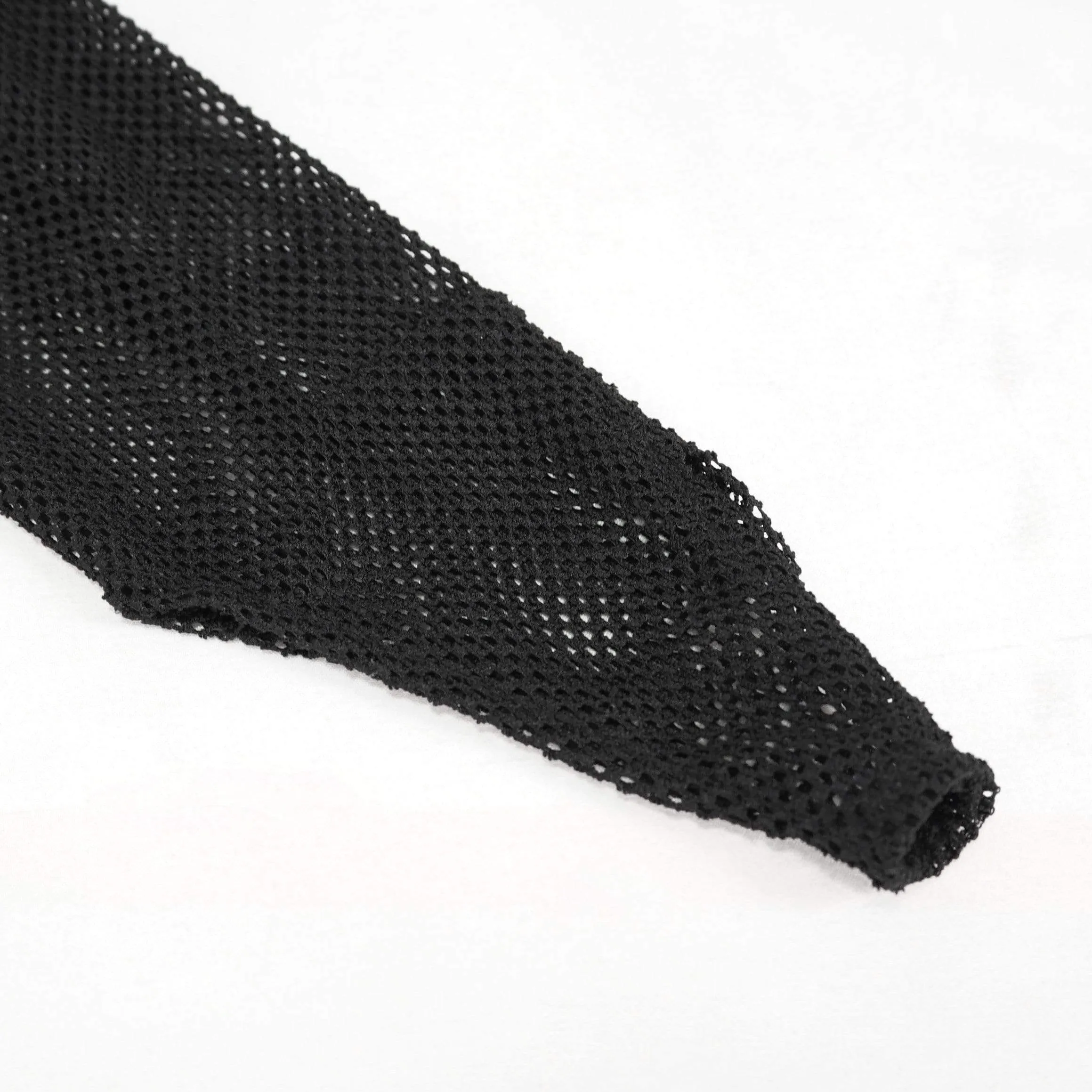 Women's Gothic Pentagram Cutout Mesh Splice Top