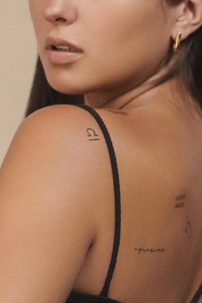 Zodiac Collection: Air Signs Temporary Tattoo Pack