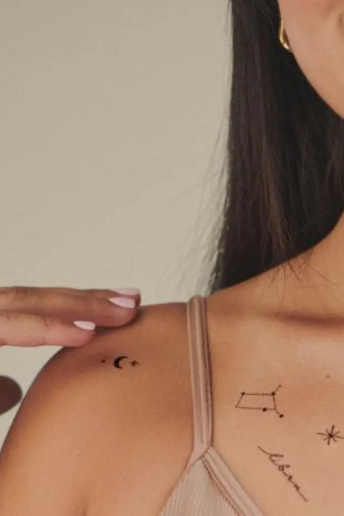 Zodiac Collection: Air Signs Temporary Tattoo Pack
