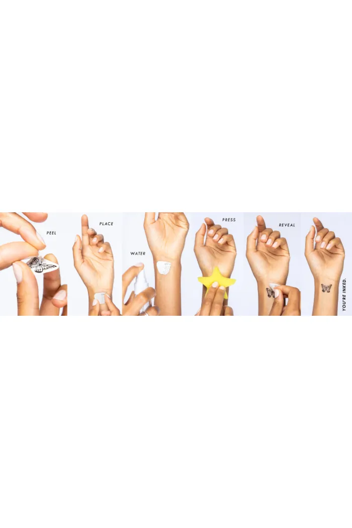 Zodiac Collection: Air Signs Temporary Tattoo Pack